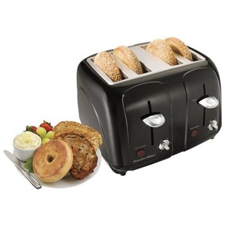 HAMILTON BEACH BRANDS Hamilton Beach Brands 199202 4 Slice Extra Wide Slot Cool Touch Toaster 199202